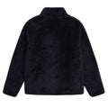 Jet Black - Back - Animal Womens-Ladies Teddy Fleece Full Zip Jacket