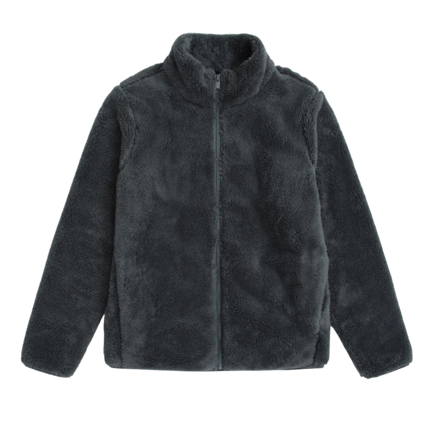 Dark Green - Front - Animal Womens-Ladies Teddy Fleece Full Zip Jacket