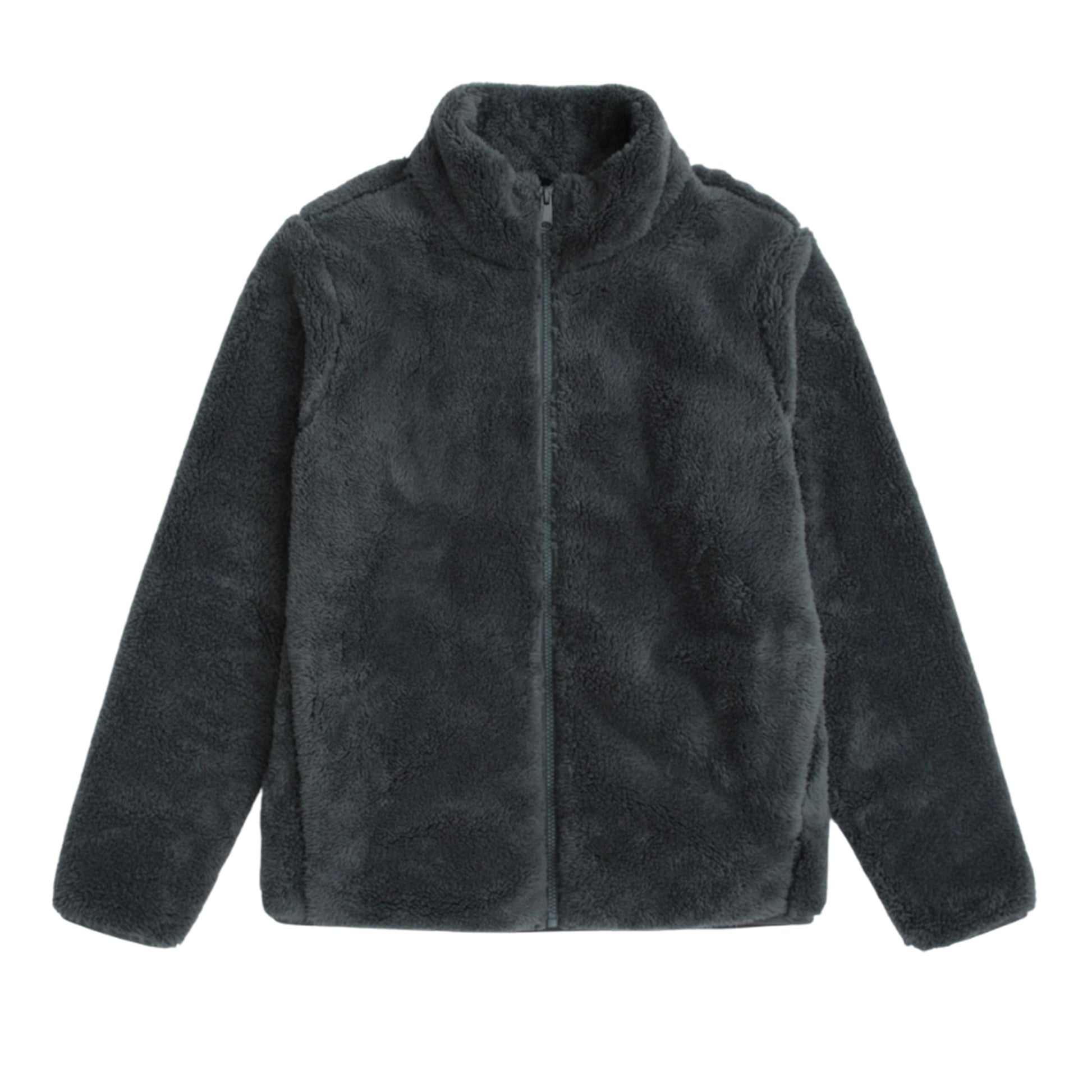 Dark Green - Front - Animal Womens-Ladies Teddy Fleece Full Zip Jacket