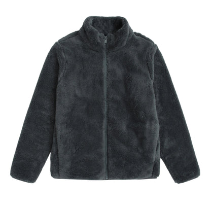 Dark Green - Front - Animal Womens-Ladies Teddy Fleece Full Zip Jacket