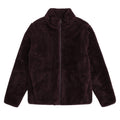 Berry - Front - Animal Womens-Ladies Teddy Fleece Full Zip Jacket