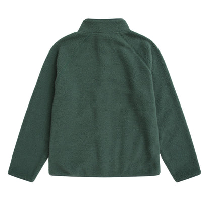 Green - Back - Animal Mens Andy Borg Fleece Jacket