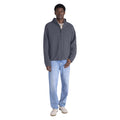 Light Grey - Pack Shot - Animal Mens Andy Borg Fleece Jacket