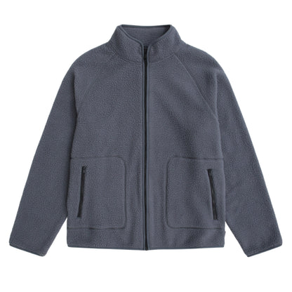 Light Grey - Front - Animal Mens Andy Borg Fleece Jacket