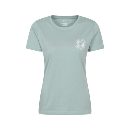 Pale Green - Front - Mountain Warehouse Womens-Ladies London Short-Sleeved T-Shirt