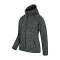 Black - Lifestyle - Mountain Warehouse Womens-Ladies Nevis Faux Fur Lined Full Zip Hoodie