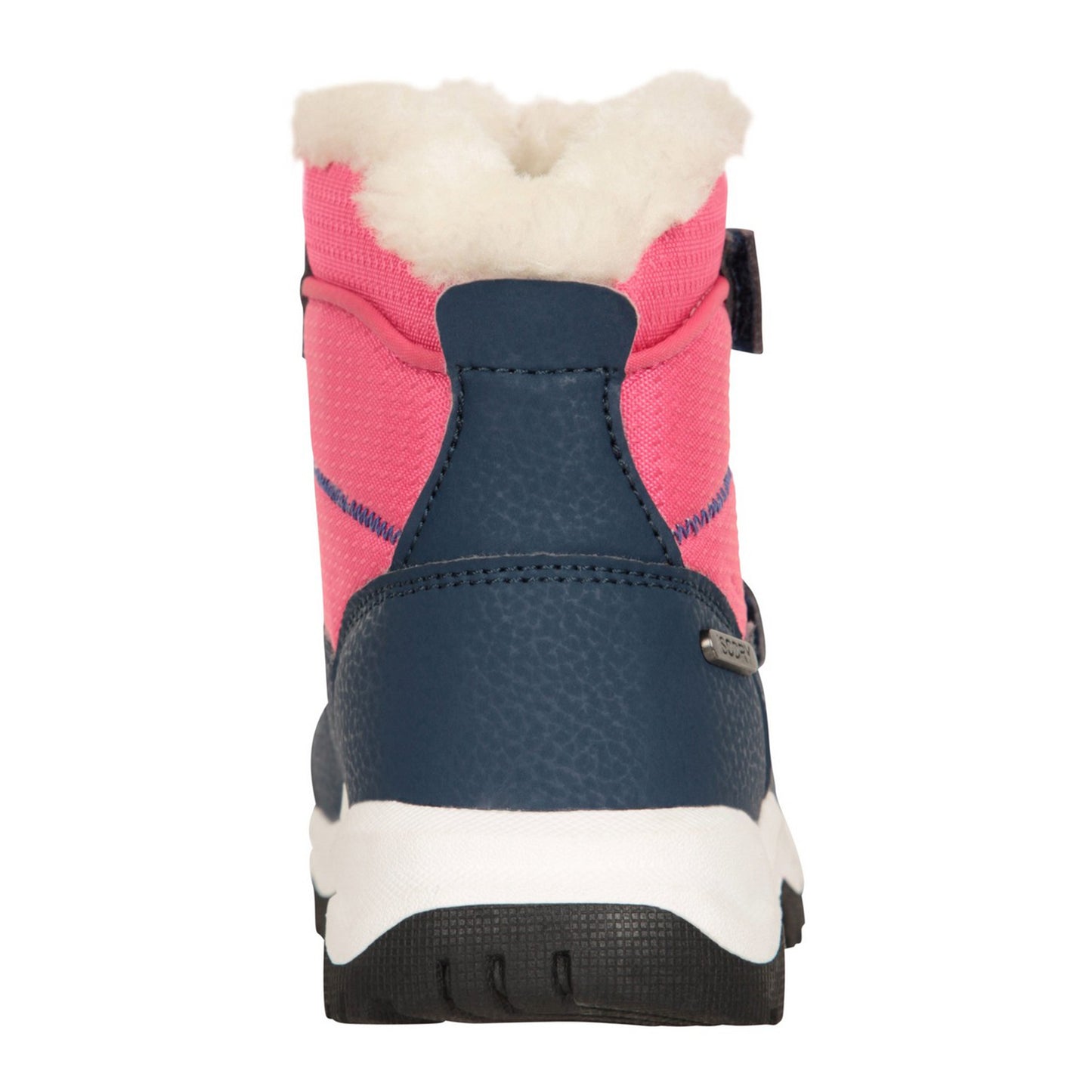 Bright Pink - Back - Mountain Warehouse Toddler Comet Waterproof Snow Boots