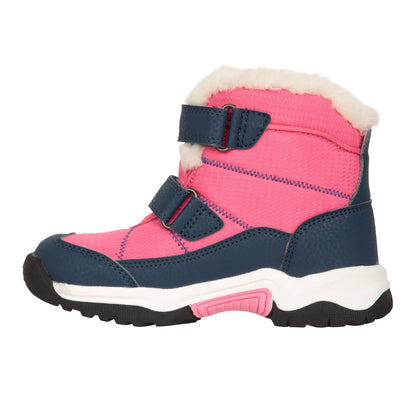 Bright Pink - Lifestyle - Mountain Warehouse Toddler Comet Waterproof Snow Boots