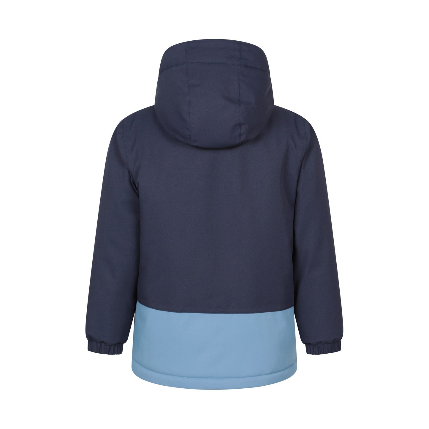 Navy - Back - Mountain Warehouse Childrens-Kids Cyclone Waterproof Padded Jacket