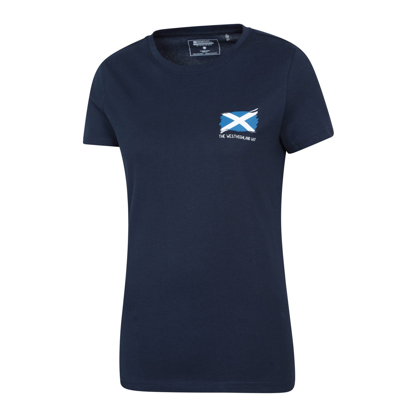 Navy - Lifestyle - Mountain Warehouse Womens-Ladies West Highland Way T-Shirt