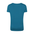 Teal - Back - Mountain Warehouse Womens-Ladies Three Peaks Short-Sleeved T-Shirt