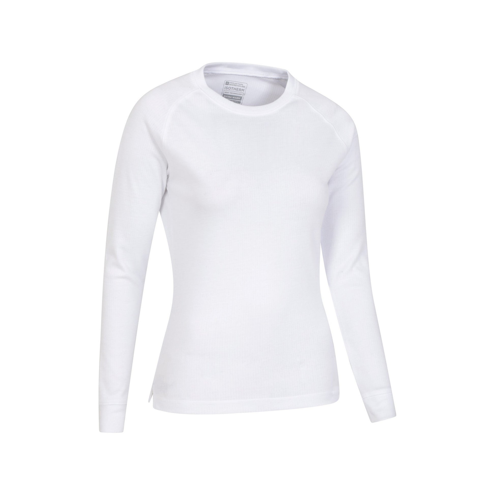 White - Side - Mountain Warehouse Womens-Ladies Talus Long-Sleeved Top