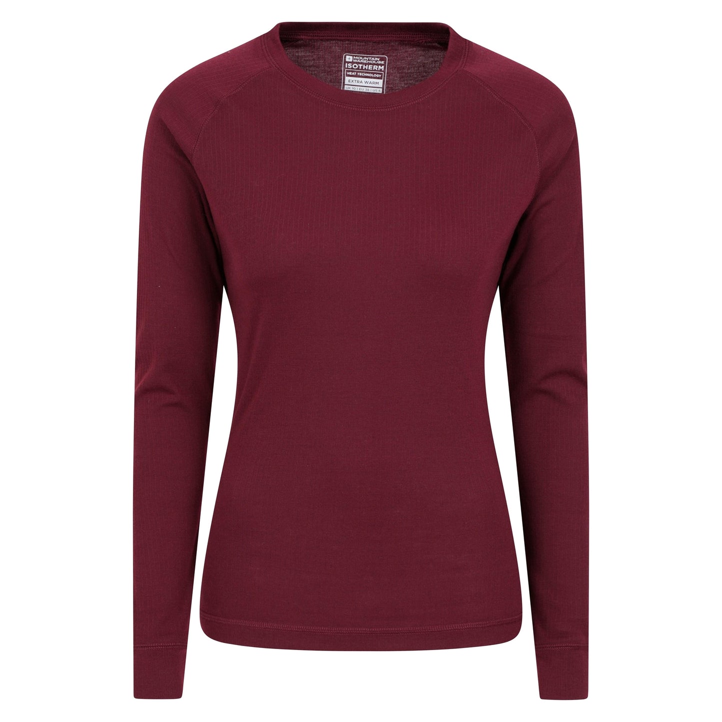 Berry - Front - Mountain Warehouse Womens-Ladies Talus Long-Sleeved Top