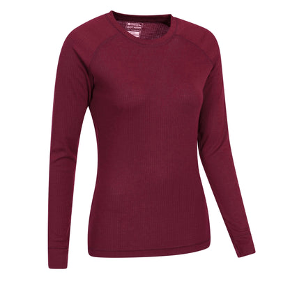 Berry - Side - Mountain Warehouse Womens-Ladies Talus Long-Sleeved Top