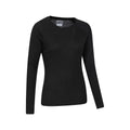 Black - Back - Mountain Warehouse Womens-Ladies Talus Long-Sleeved Top