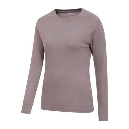 Dark Beige - Lifestyle - Mountain Warehouse Womens-Ladies Talus Long-Sleeved Top