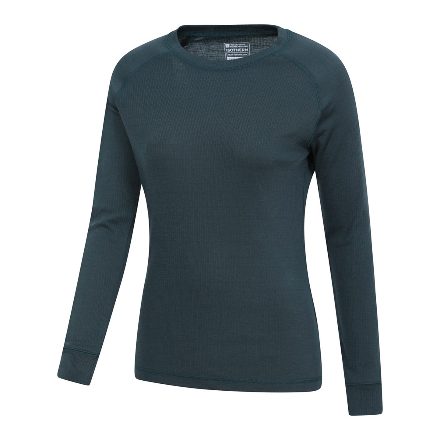 Dark Green - Lifestyle - Mountain Warehouse Womens-Ladies Talus Long-Sleeved Top