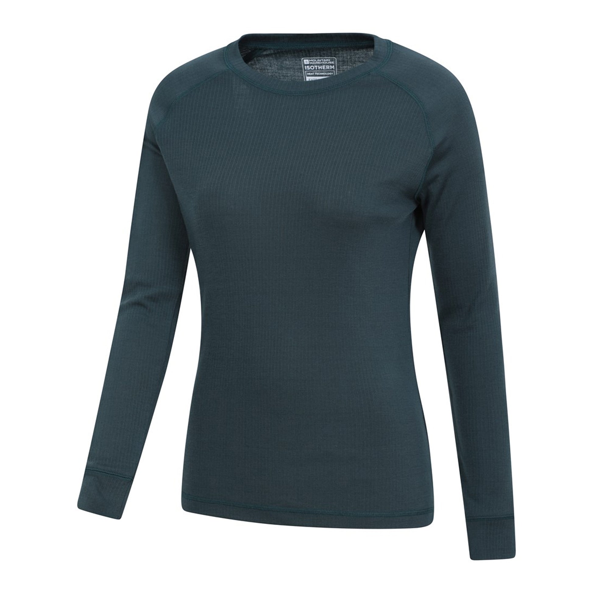 Dark Green - Lifestyle - Mountain Warehouse Womens-Ladies Talus Long-Sleeved Top