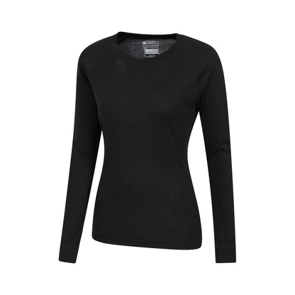 Black - Lifestyle - Mountain Warehouse Womens-Ladies Talus Long-Sleeved Top