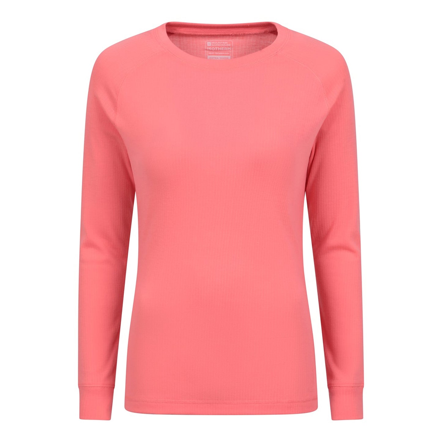 Coral - Front - Mountain Warehouse Womens-Ladies Talus Long-Sleeved Top