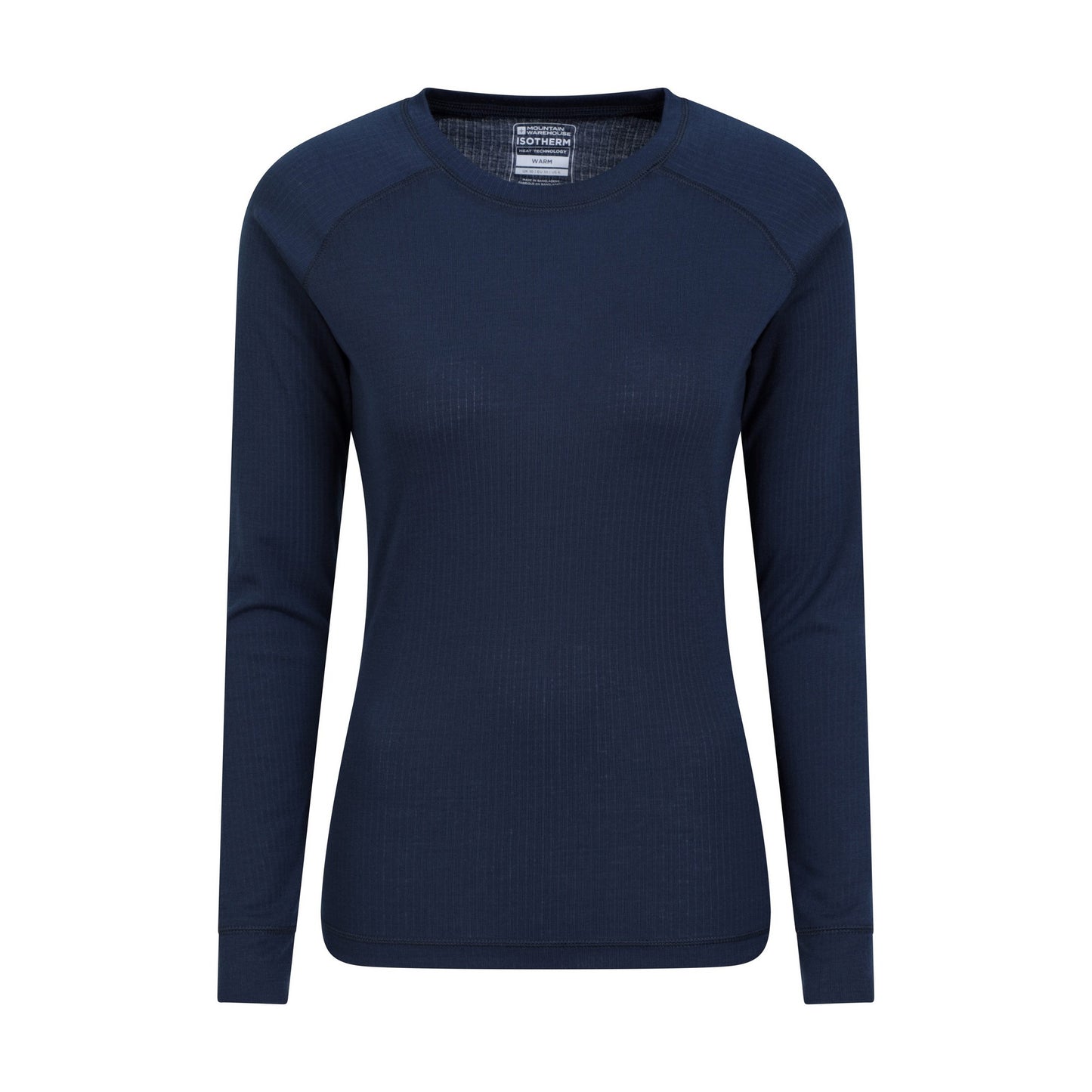 Navy - Front - Mountain Warehouse Womens-Ladies Talus Long-Sleeved Top