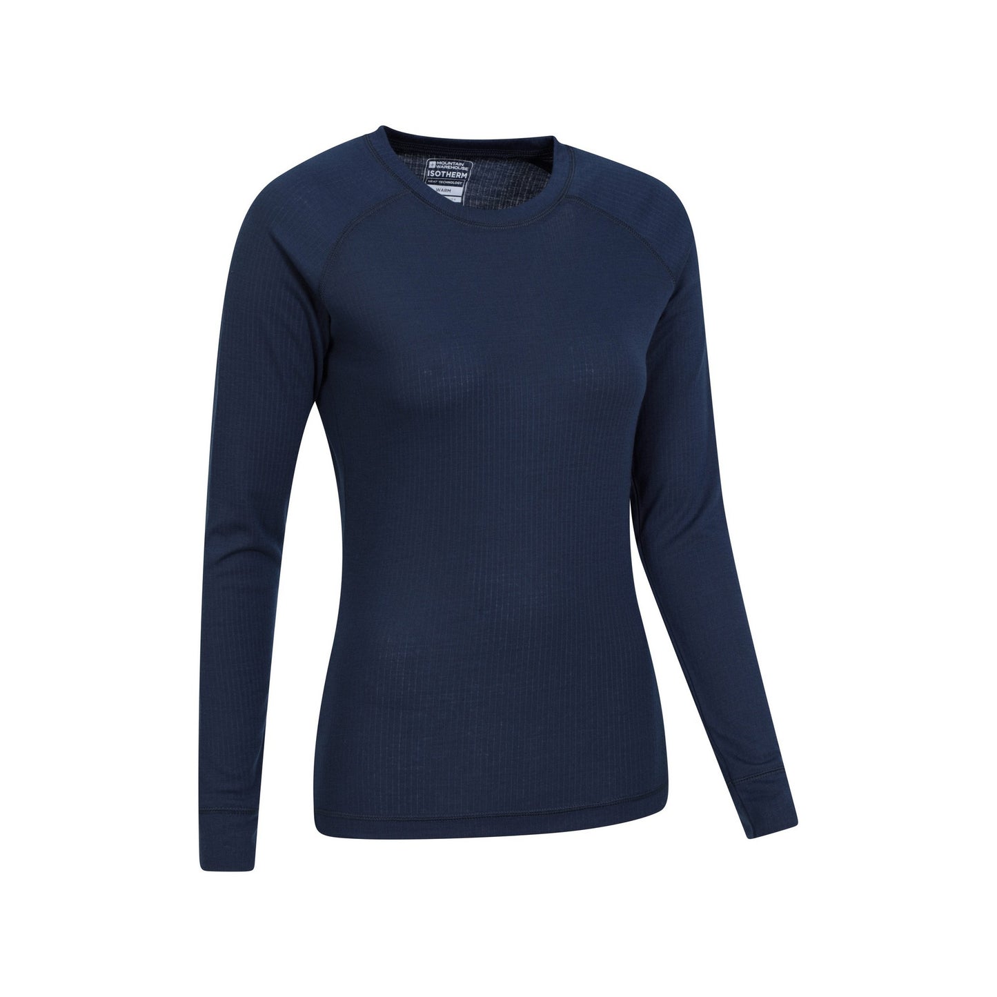 Navy - Side - Mountain Warehouse Womens-Ladies Talus Long-Sleeved Top