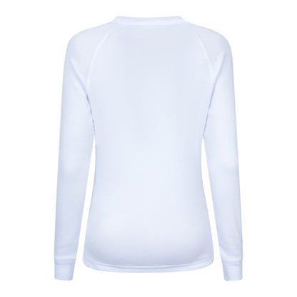 White - Back - Mountain Warehouse Womens-Ladies Talus Long-Sleeved Top