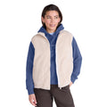 Cream - Side - Animal Womens-Ladies Molly Borg Gilet