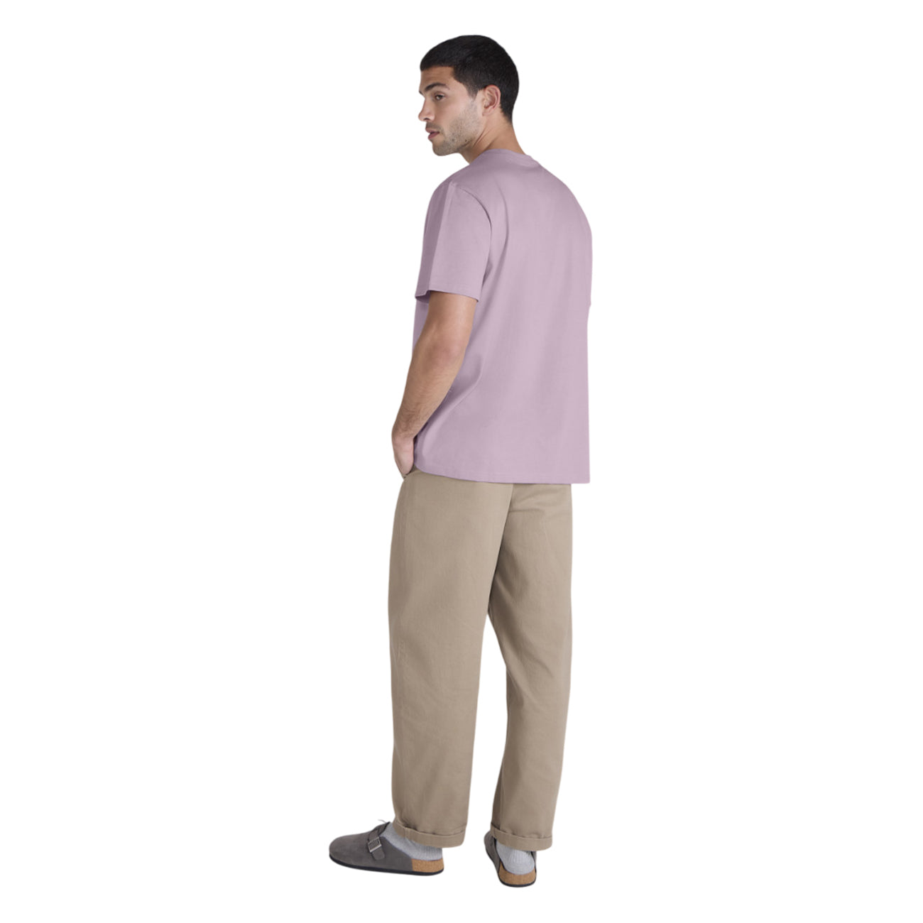 Dark Pink - Lifestyle - Animal Mens Chase Relaxed Fit T-Shirt
