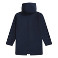 Navy - Back - Animal Mens Waterproof Adjustable Cuff Everyday Waterproof Jacket