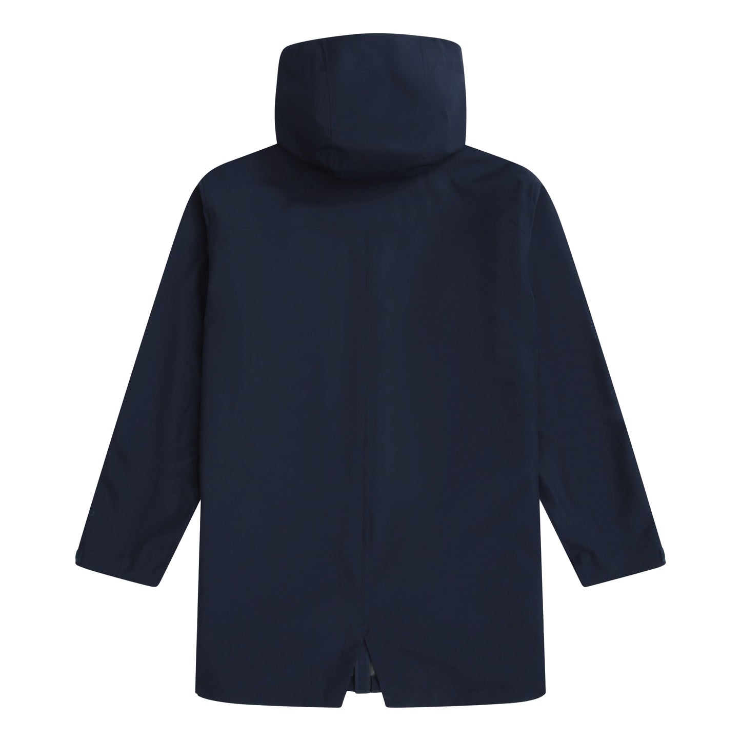 Navy - Back - Animal Mens Waterproof Adjustable Cuff Everyday Waterproof Jacket