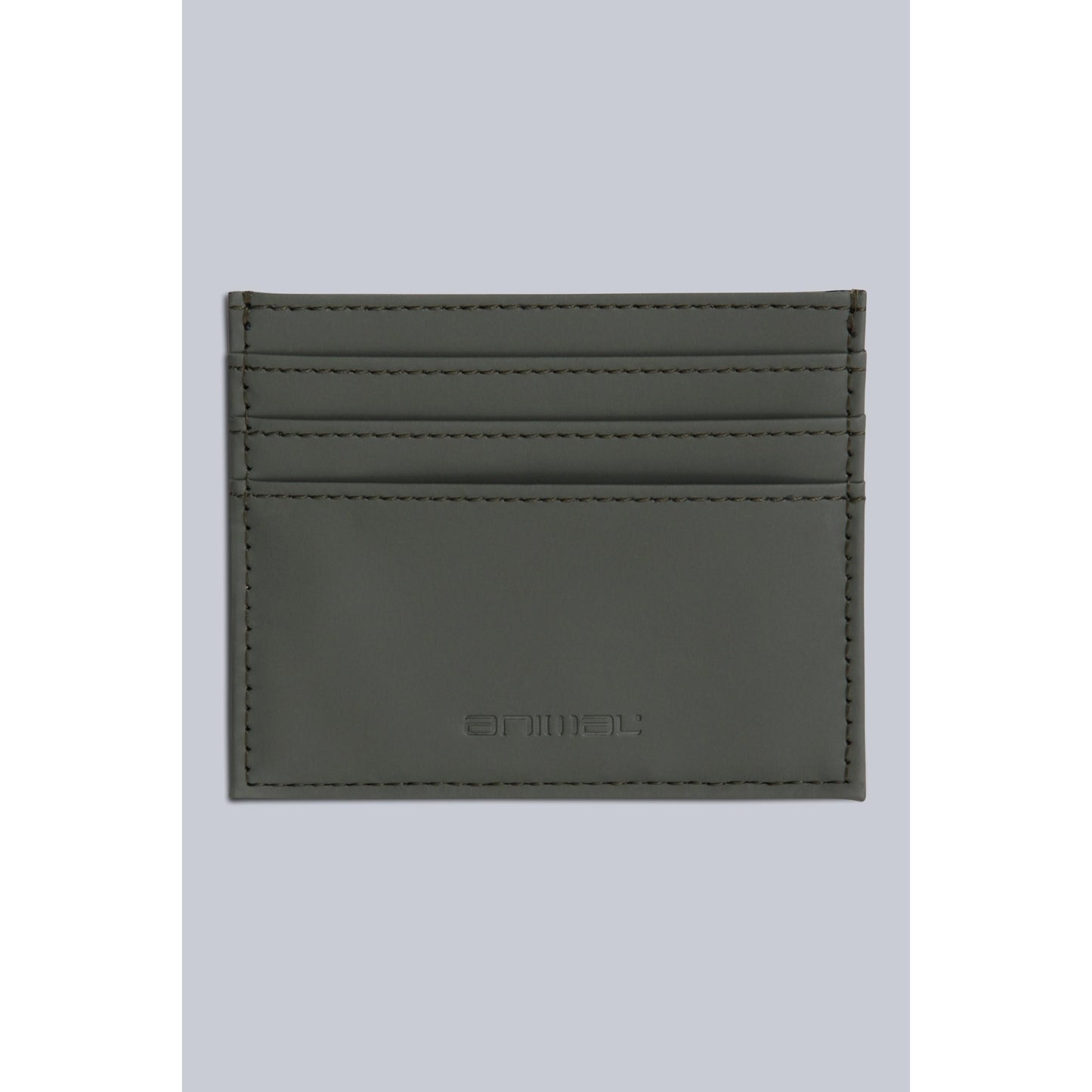 Khaki Green - Front - Animal Card Holder