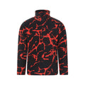 Black-Red - Front - Mountain Warehouse Childrens-Kids Pursuit Microfleece Half Zip Fleece