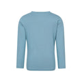 Teal - Back - Mountain Warehouse Girls Butterfly Long-Sleeved T-Shirt