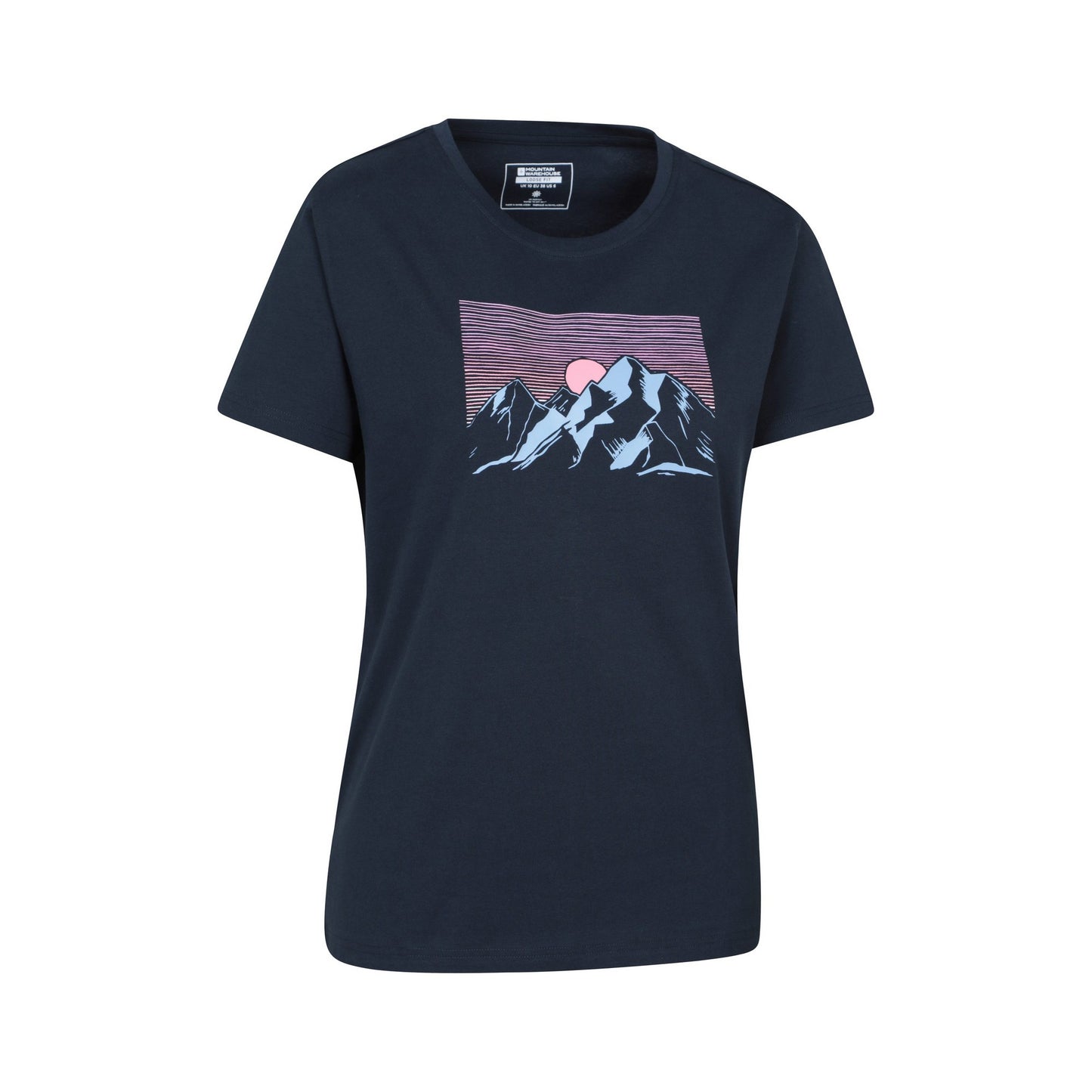 Navy - Lifestyle - Mountain Warehouse Womens-Ladies Breathable Loose Fit T-Shirt