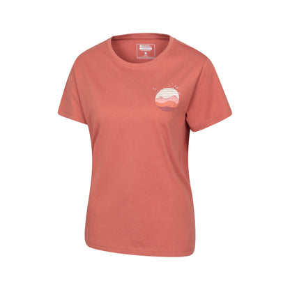 Orange - Side - Mountain Warehouse Womens-Ladies Loose Fit T-Shirt