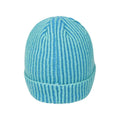 Blue - Back - Mountain Warehouse Childrens-Kids IsoTherm Faux Fur Lined Ribbed Beanie
