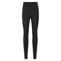 Black - Front - Mountain Warehouse Womens-Ladies Merino Wool Base Layer Bottoms