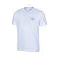 White - Side - Mountain Warehouse Mens Devon Graphic Short-Sleeved T-Shirt