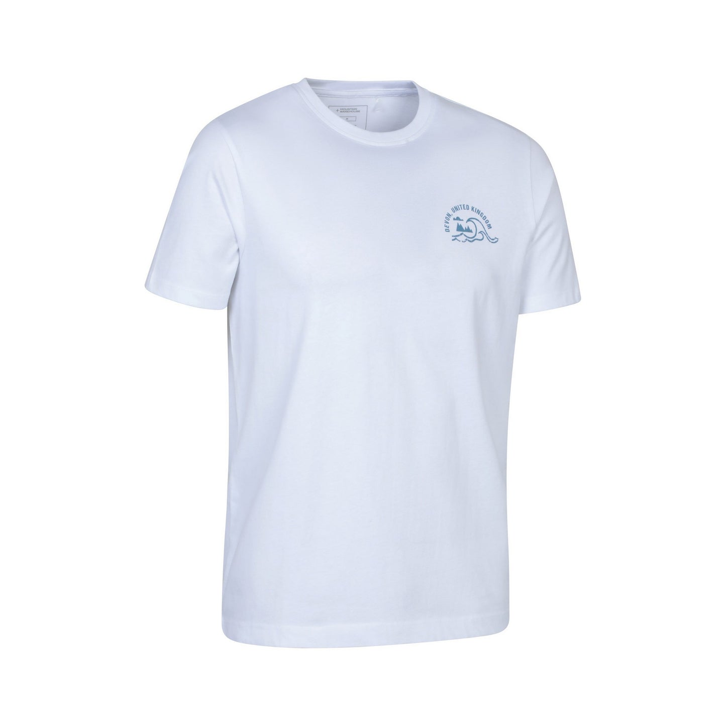 White - Lifestyle - Mountain Warehouse Mens Devon Graphic Short-Sleeved T-Shirt