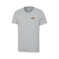 Grey - Side - Mountain Warehouse Mens Wales Graphic T-Shirt