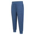 Navy - Side - Mountain Warehouse Childrens-Kids Strath Melange Supersoft Jogging Bottoms