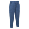 Navy - Lifestyle - Mountain Warehouse Childrens-Kids Strath Melange Supersoft Jogging Bottoms