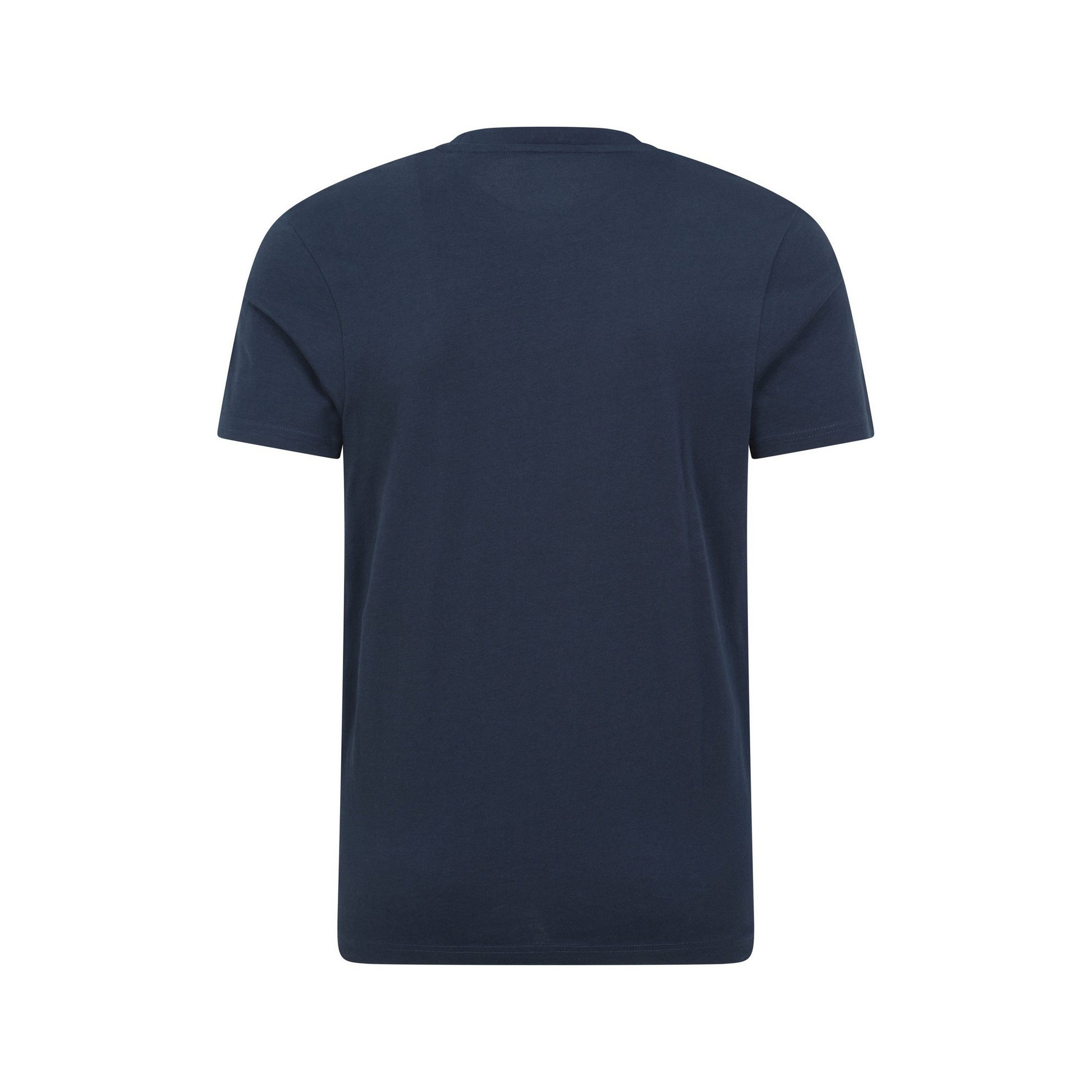 Navy - Back - Mountain Warehouse Mens Banff Graphic Short-Sleeved T-Shirt
