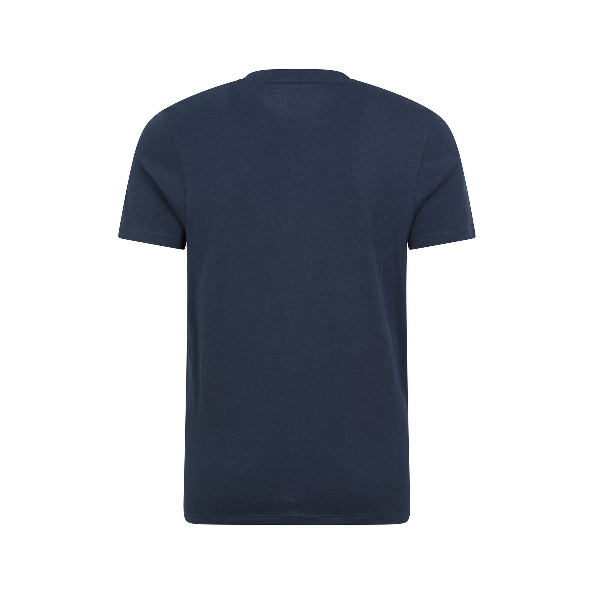 Navy - Back - Mountain Warehouse Mens Whistler Graphic Short-Sleeved T-Shirt