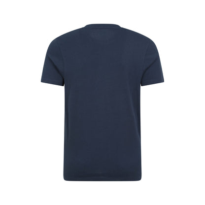 Navy - Back - Mountain Warehouse Mens Whistler Graphic Short-Sleeved T-Shirt
