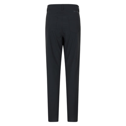 Black - Back - Mountain Warehouse Womens-Ladies Amble Walking Trousers