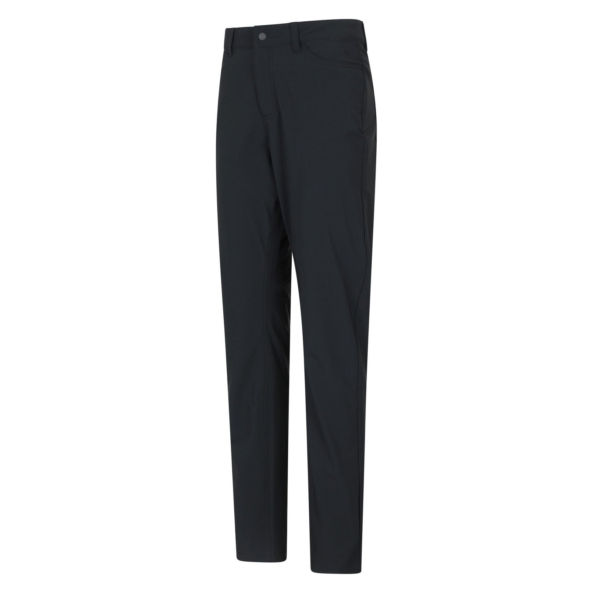 Black - Side - Mountain Warehouse Womens-Ladies Amble Walking Trousers