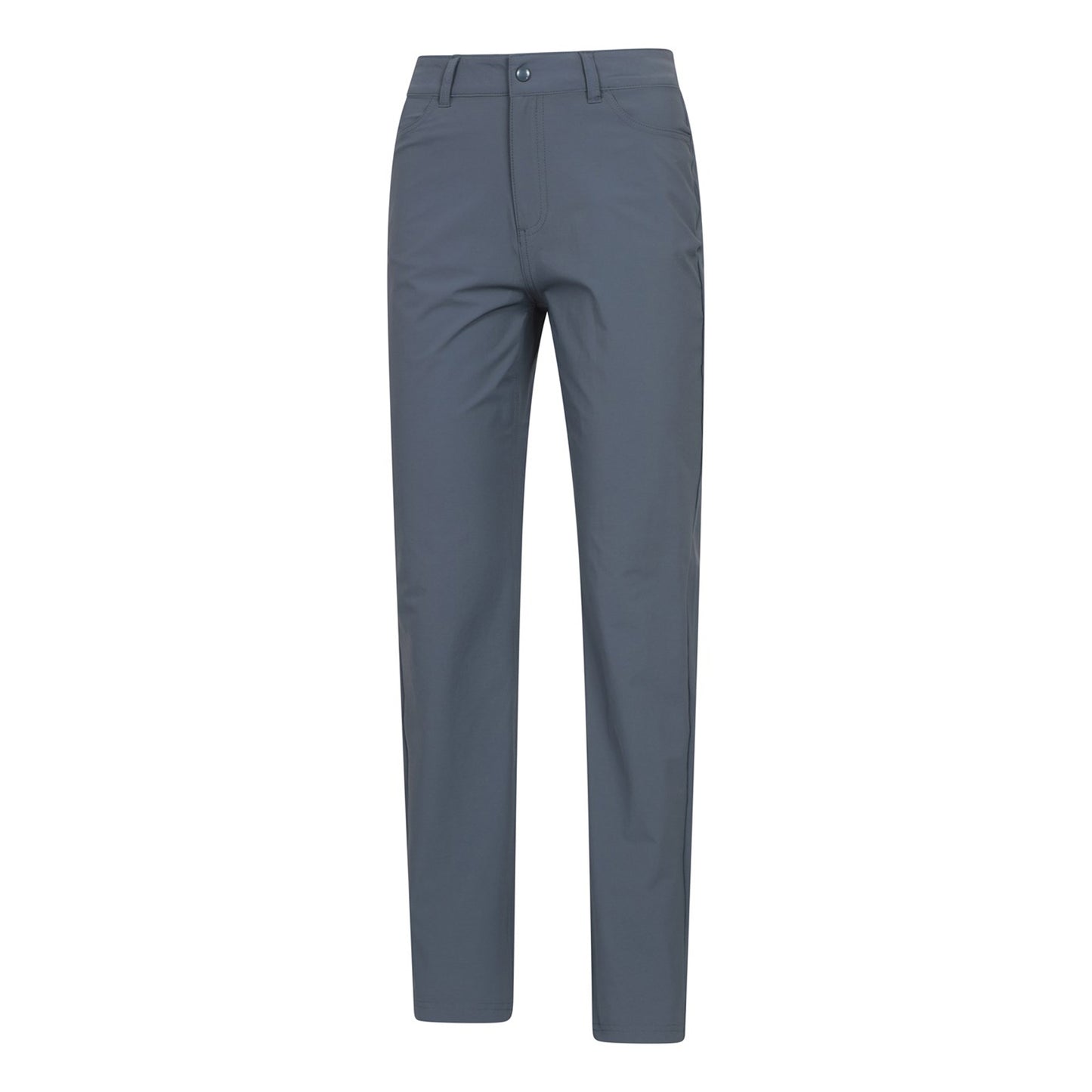 Blue - Side - Mountain Warehouse Womens-Ladies Amble Walking Trousers
