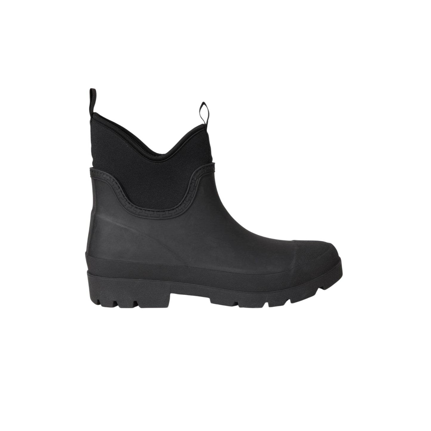 Black - Side - Animal Mens Bailey Wellington Boots